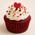 Red Velvet Romance Gourmet Cupcake