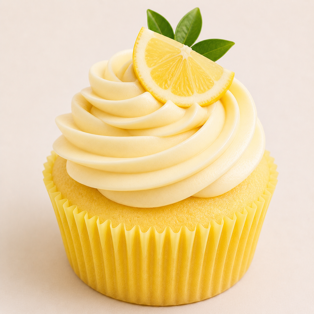 Lemon Sunshine Gourmet Cupcake